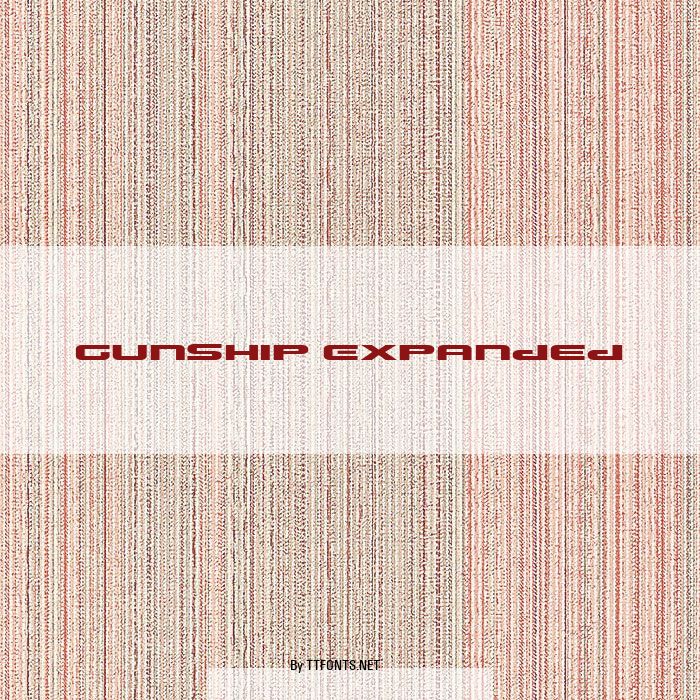 Gunship Expanded example